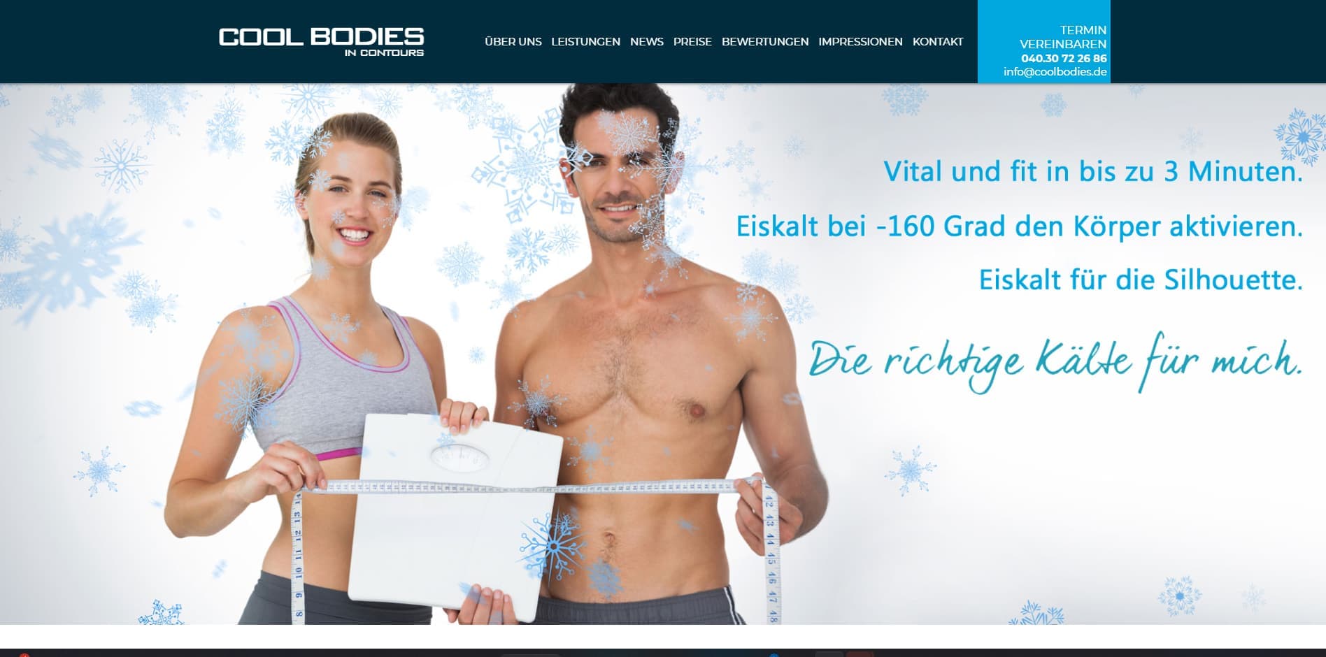 Cool Bodies - Eissauna