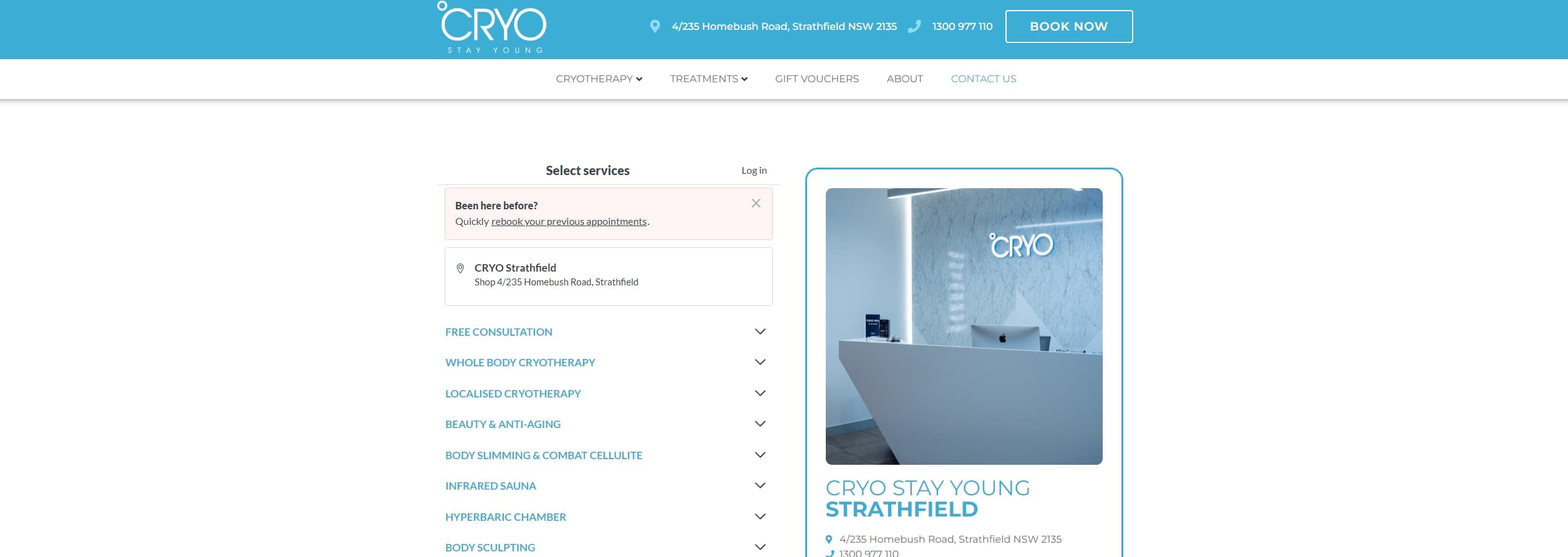 CRYO Strathfield