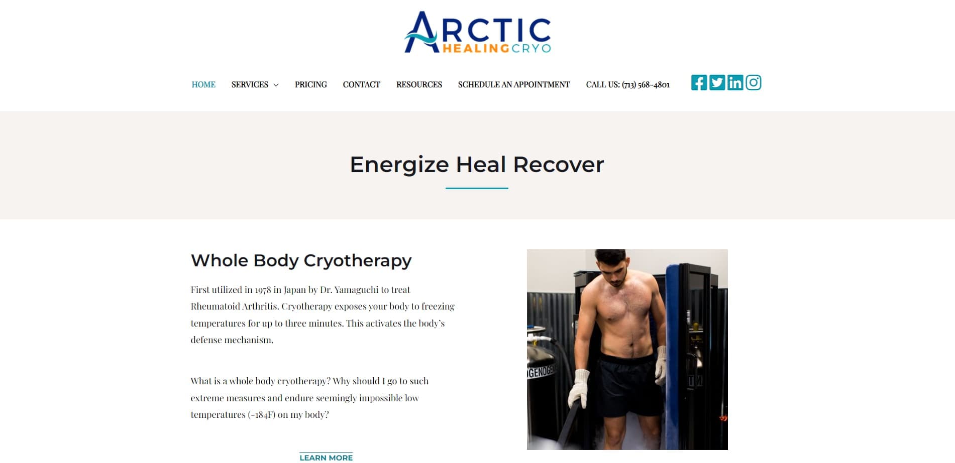 Arctic Healing Cryo