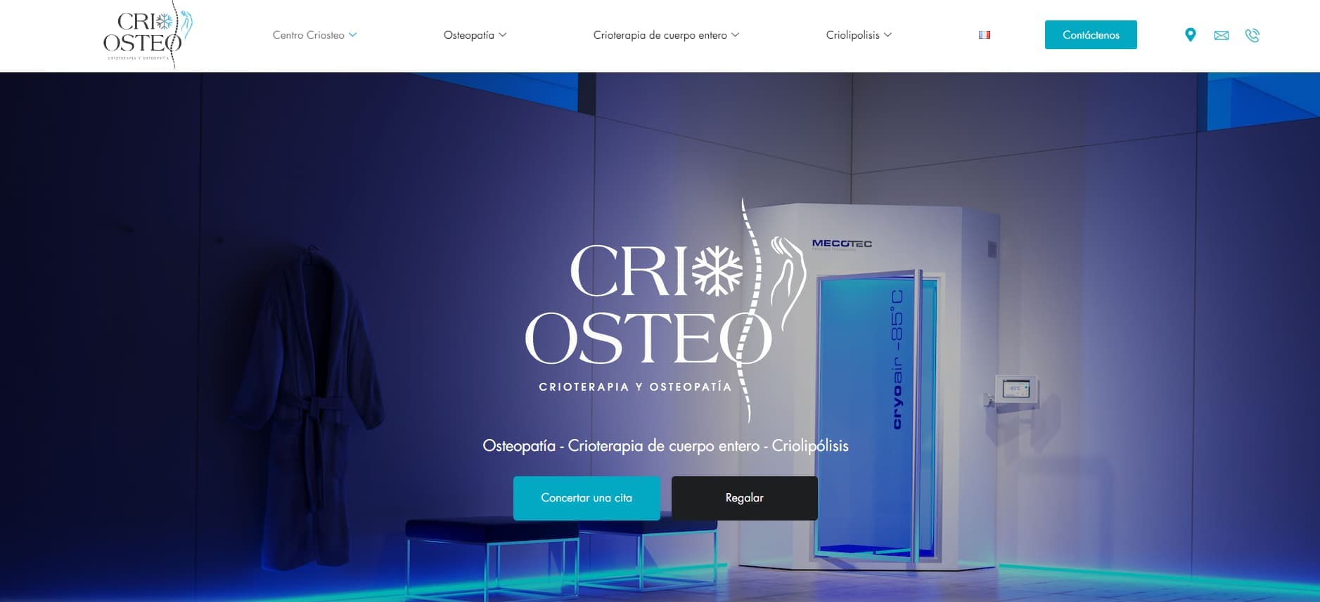 Criosteo Crioterapia y Osteopatía