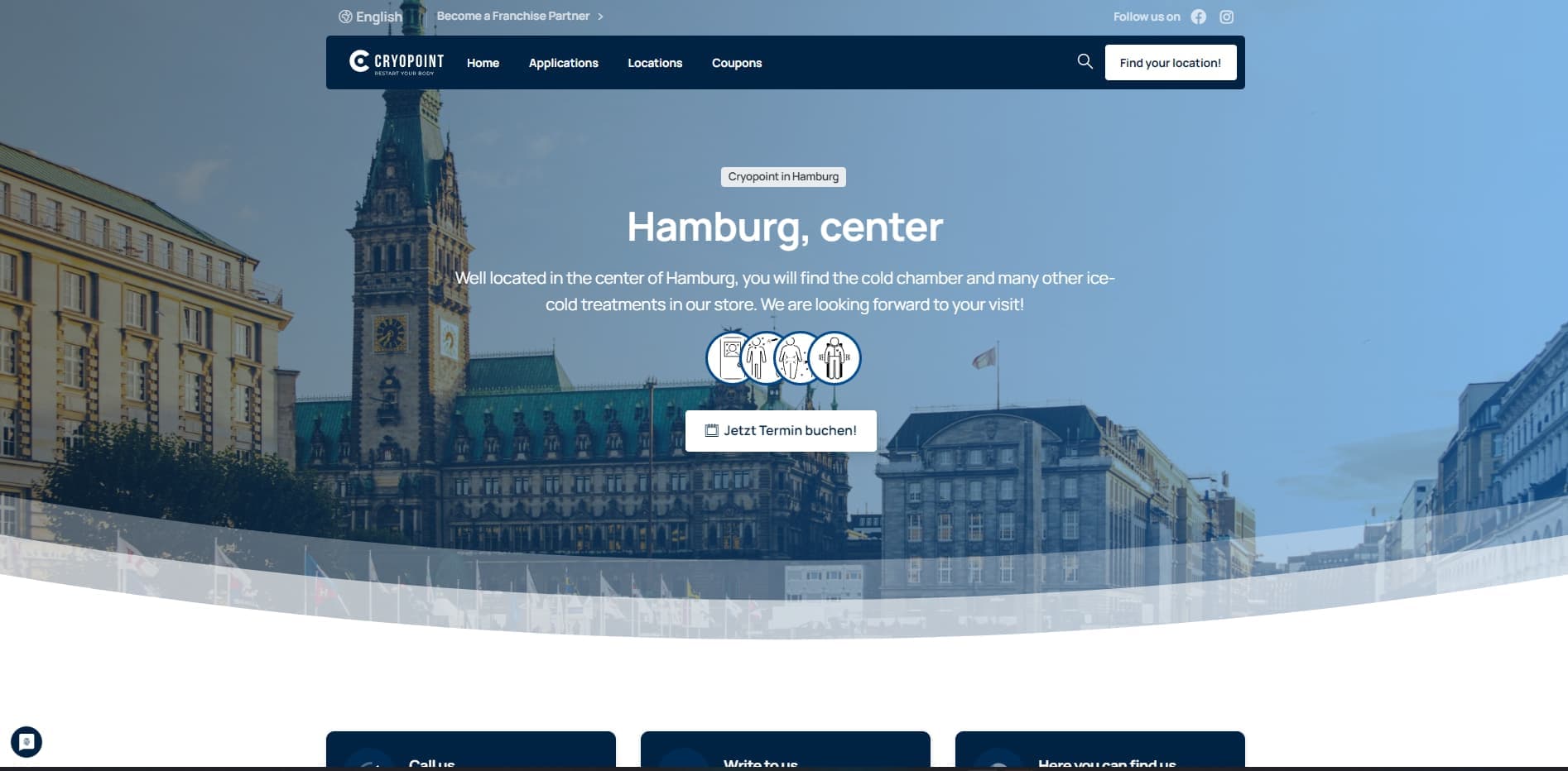 CRYOPOINT Hamburg Zentrum
