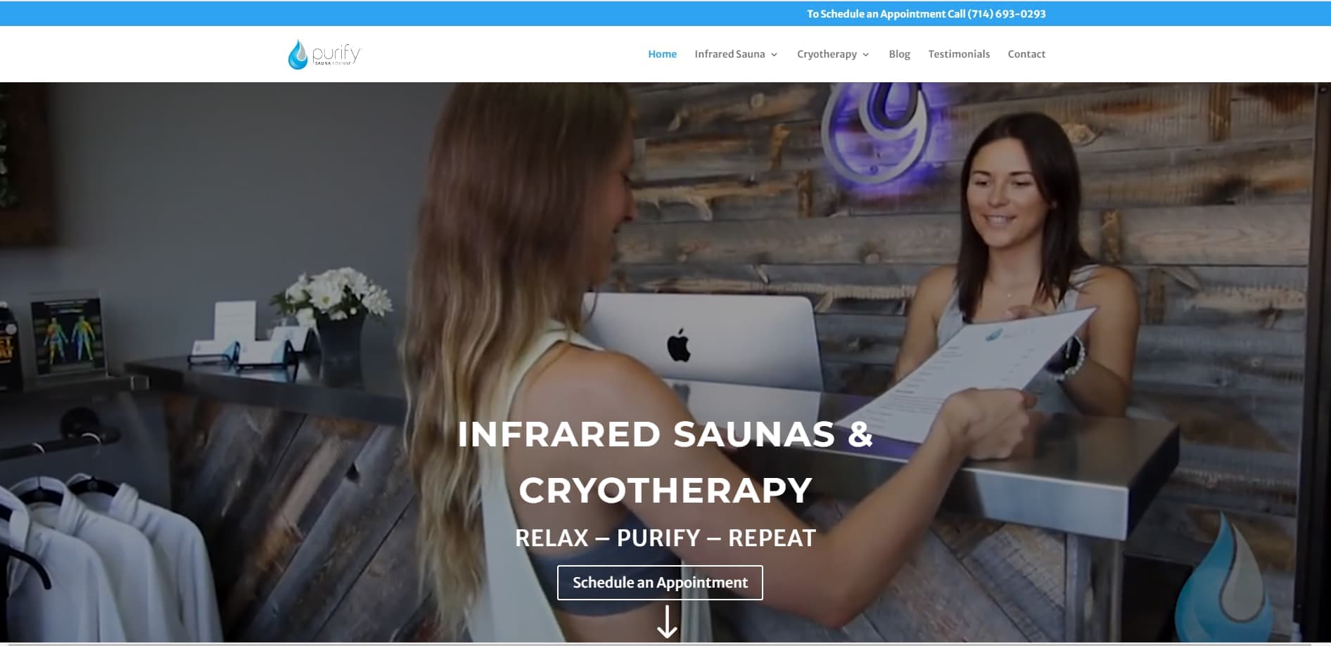 Purify Sauna Lounge