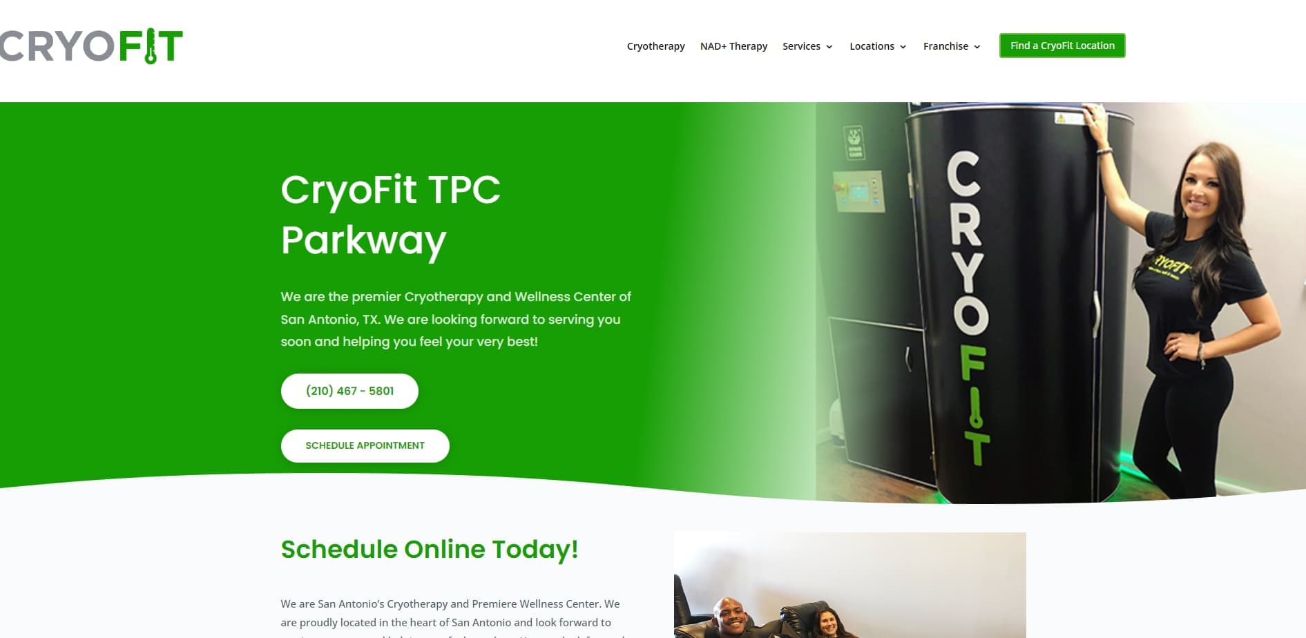 CryoFit Alamo Heights cover photo