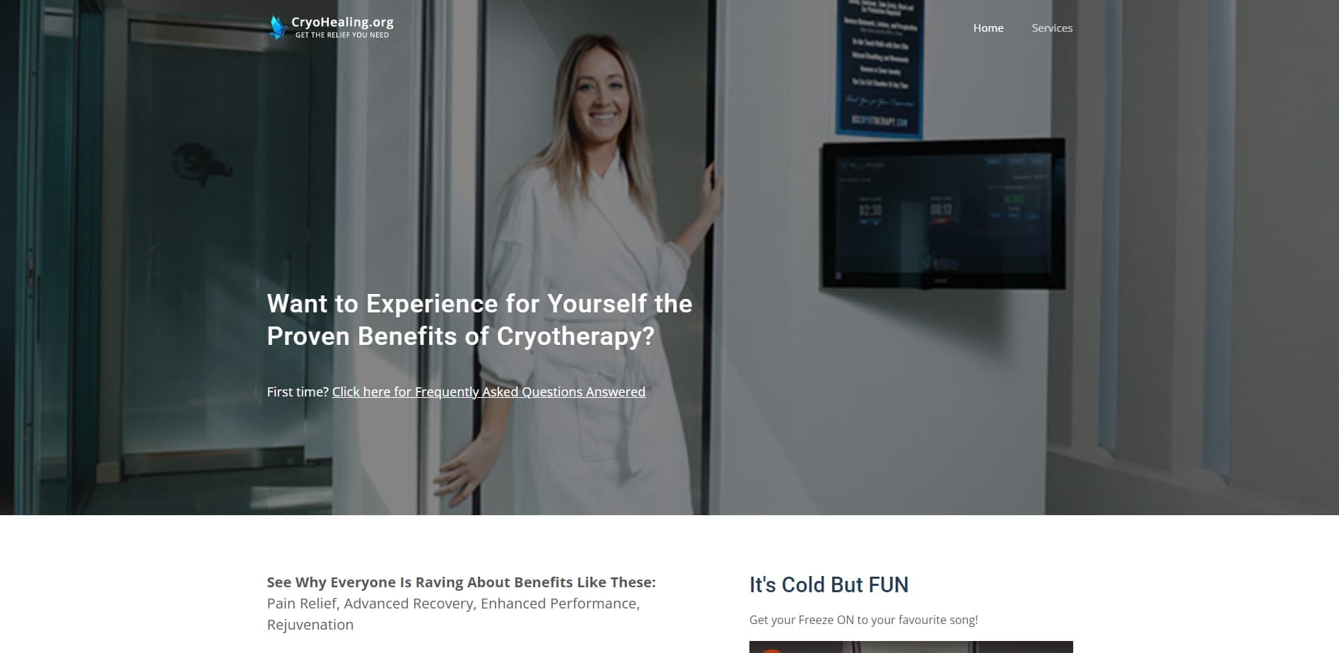 CryoHealing cover photo