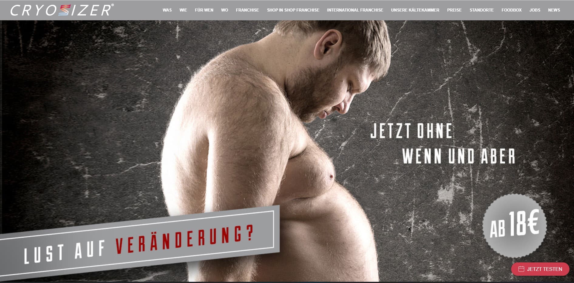CRYOSIZER® Club K1 Kältekammer Köln Lindenthal