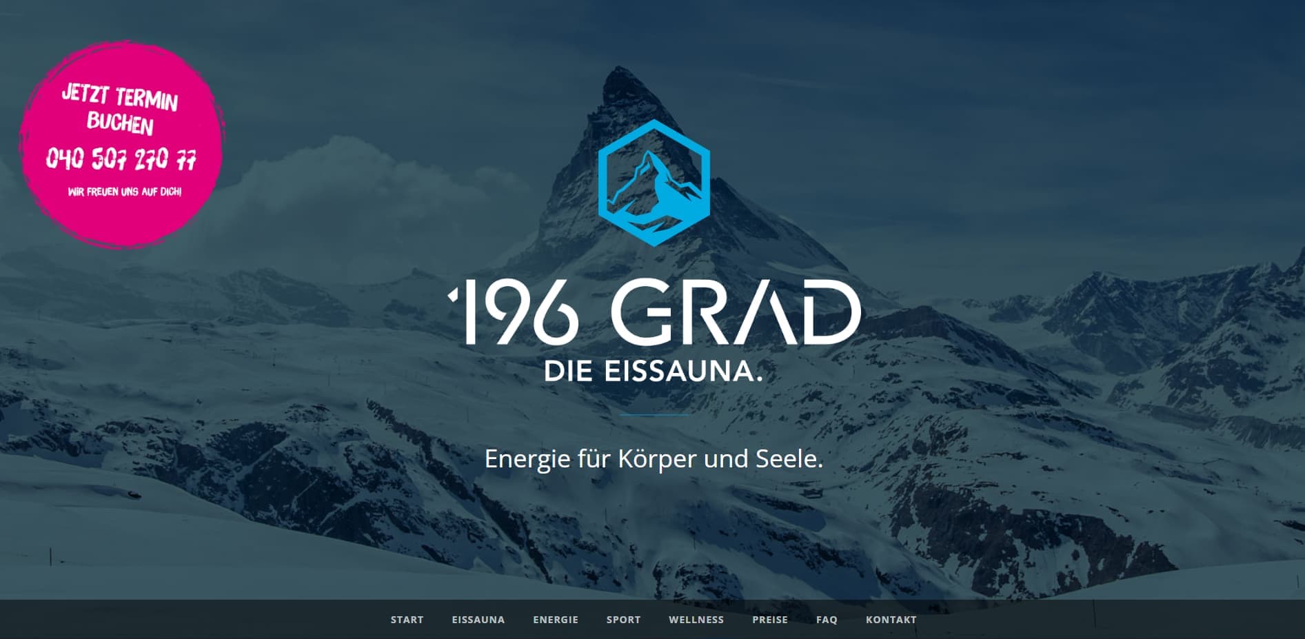 196 GRAD - Die Eissauna
