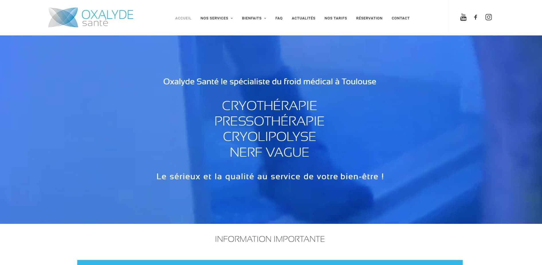 Cryotherapy Center Oxalyde Health